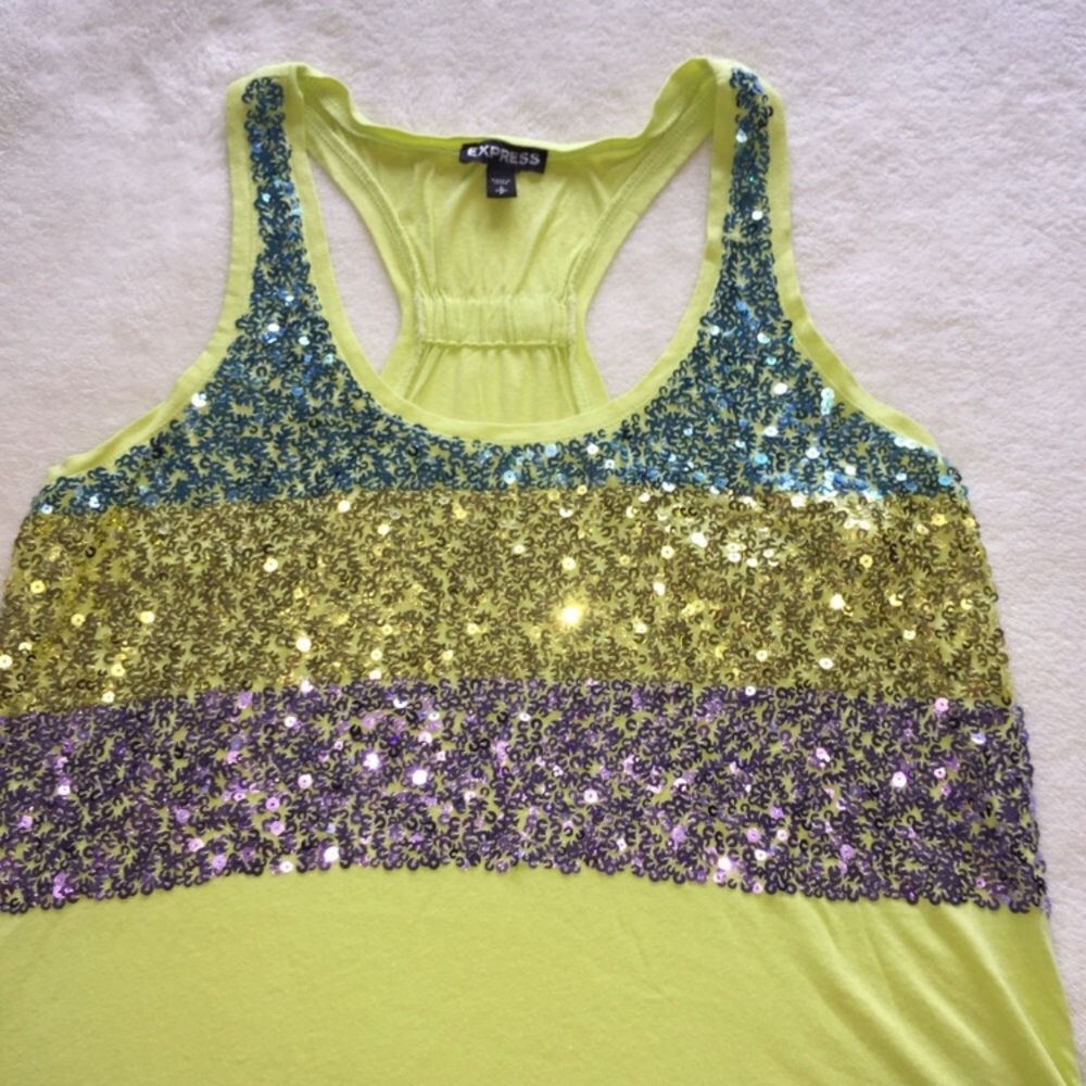 Express sequin top Small - Picture 2 of 4